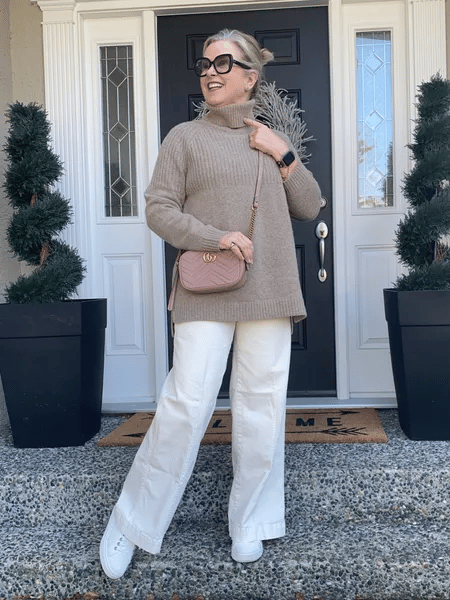 50% OFF🔥Seamed Front Wide Leg Jeans (Buy 2 Free Shipping)