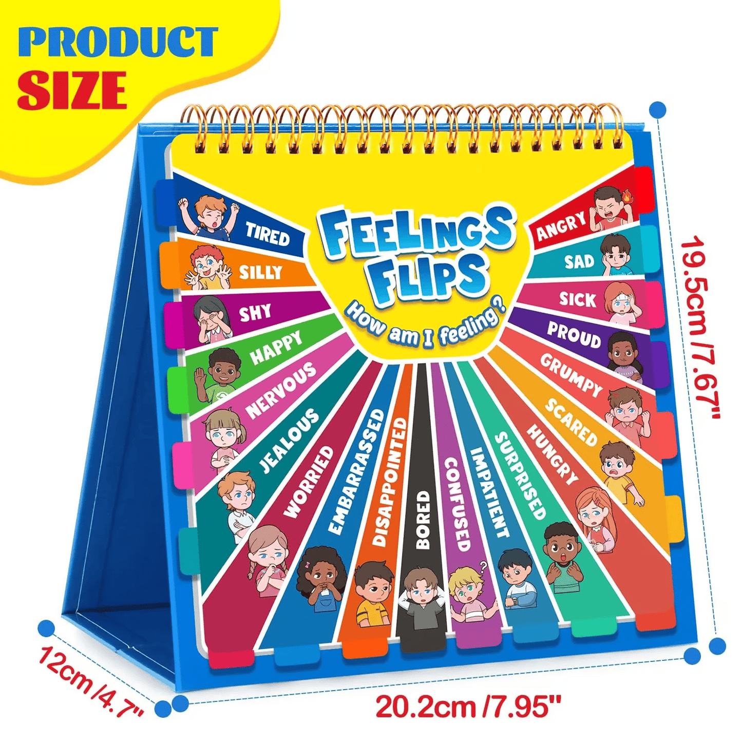 ππ Children's Feelings and Emotions Book β A Fun Flipbook for Emotional Awareness! πβ¨
