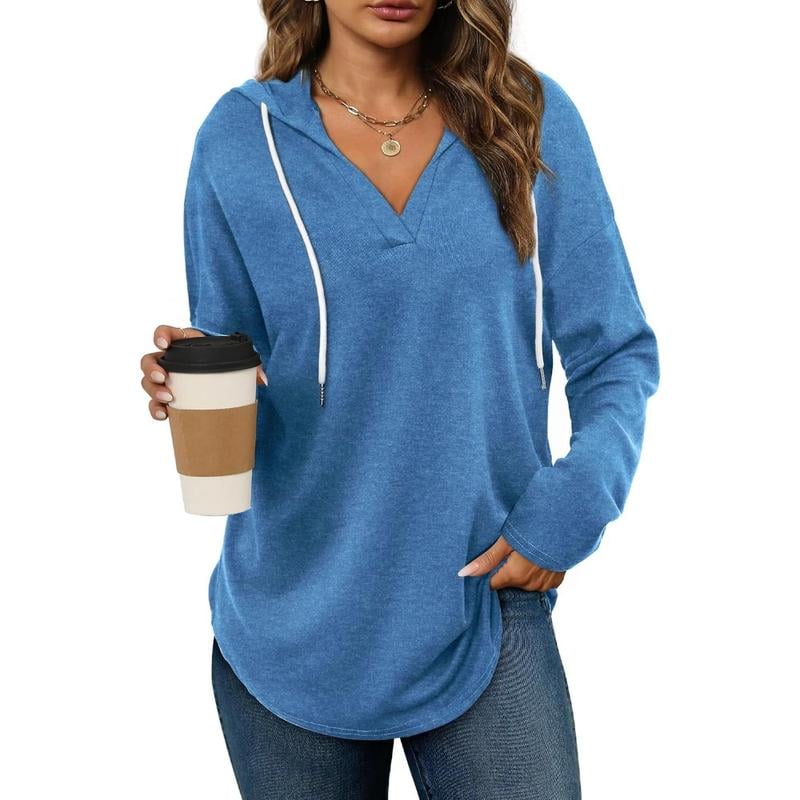 🍂Loose-fitting hooded sweatshirt