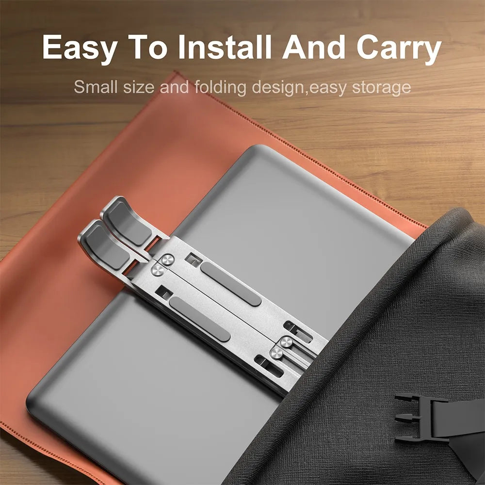 š„Portable aluminum laptop stand