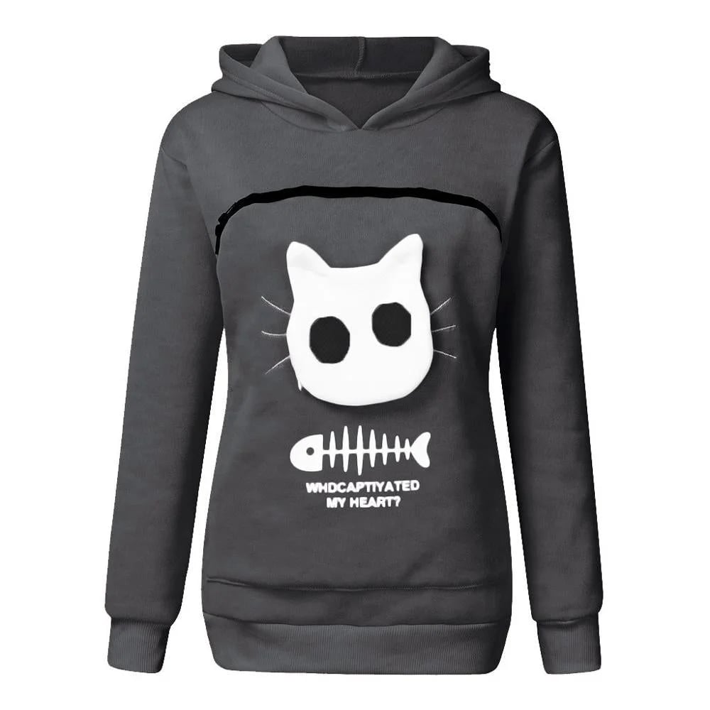 mamymarket™-Cat Lovers Hoodie Cuddle Pouch