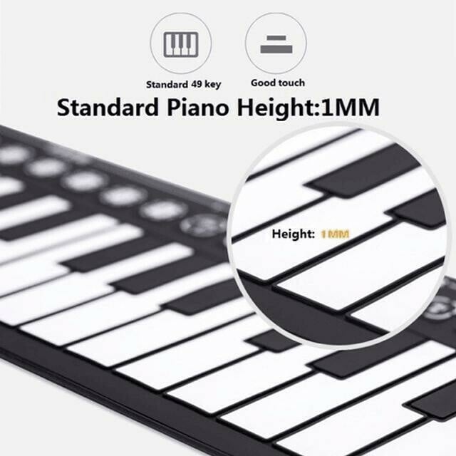 mamymarket™- Hand Roll Portable Piano