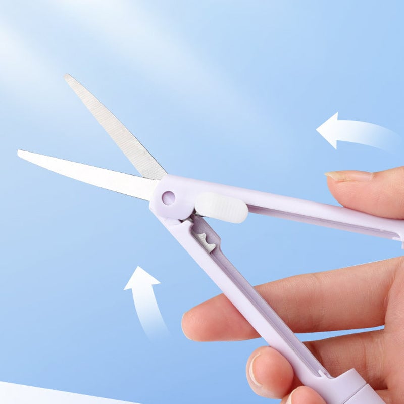 mamymarket™-Mini Folding Pen Scissors Graving Knife for Kids