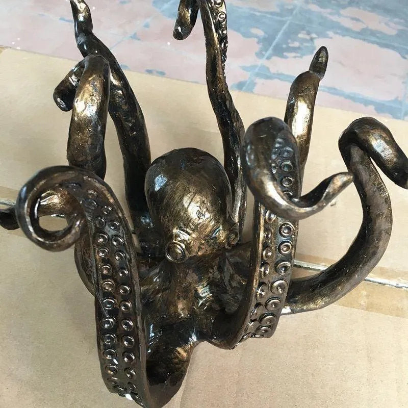 Octopus Cup Holder Table Decoration Statue