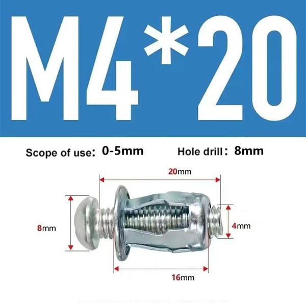 mamymarket™-(🔥HOT SALE NOW - 50% OFF)-Expansion Screw Petal Nut(BUY MORE SAVE MORE)