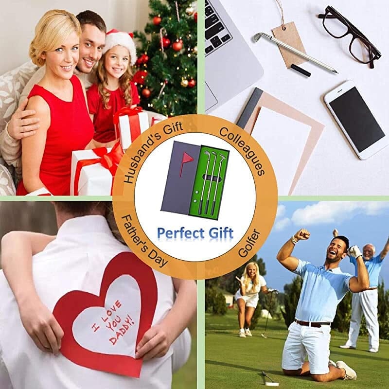 mamymarket™-Golf Gift with Putting Green