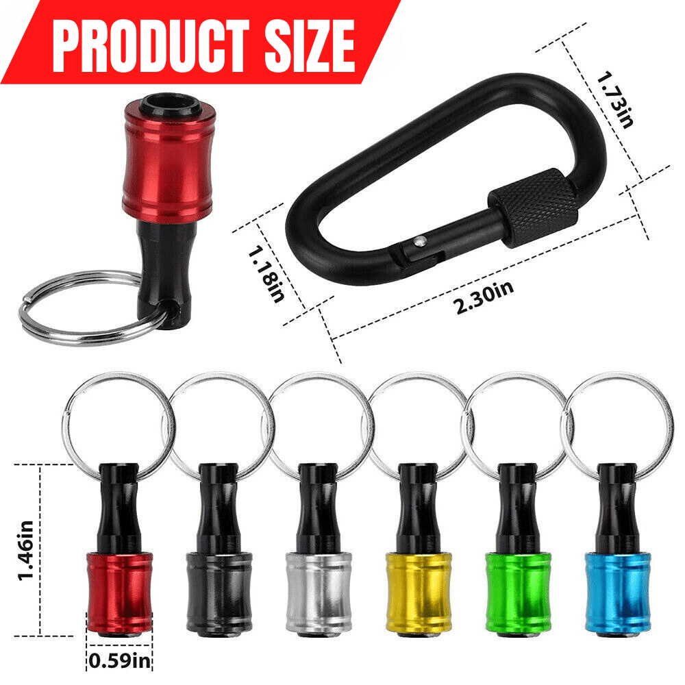 mamymarket™-🔥1/4" Hexagonal screwdriver head bracket hiking buckle