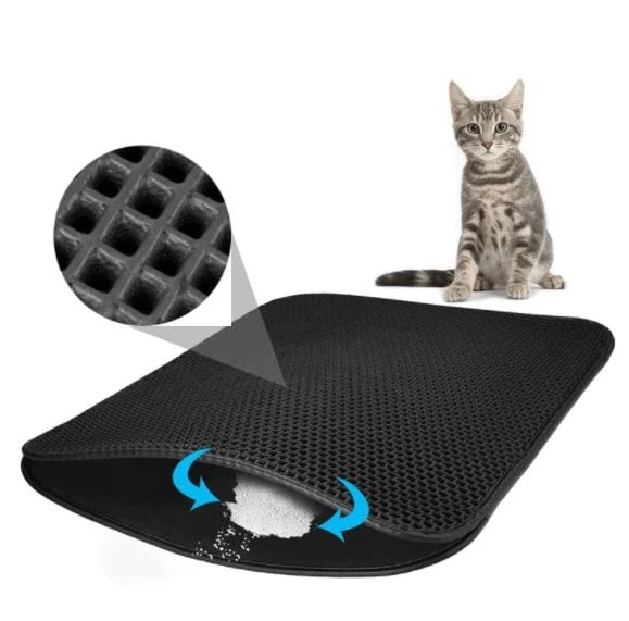 mamymarket™-Foldable Cat Litter Mat