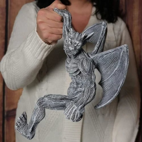 (🔥Last Day Promotion 75% OFF) - Dragon Winged Gargoyle Fence Hanger