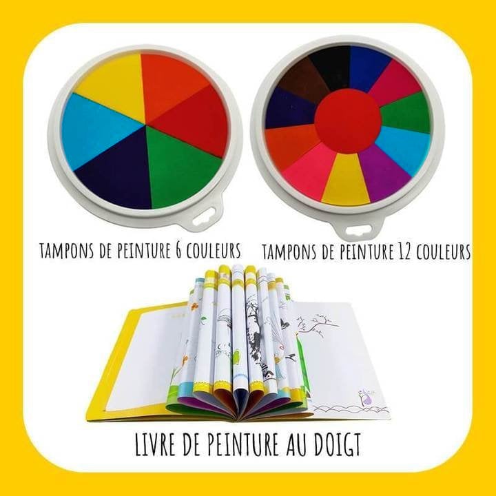 Funny Finger Painting Kit