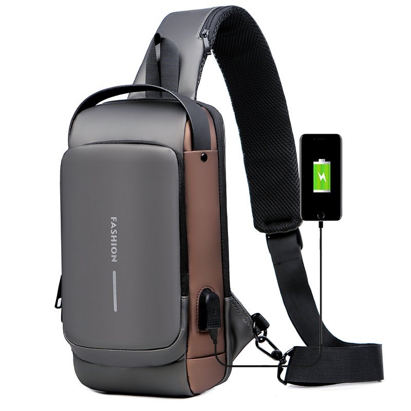 Motorcycle USB charging anti-theft fashion sports and leisure multi-functional shoulder messenger bag🔥Last day flash sale - 58% off🔥