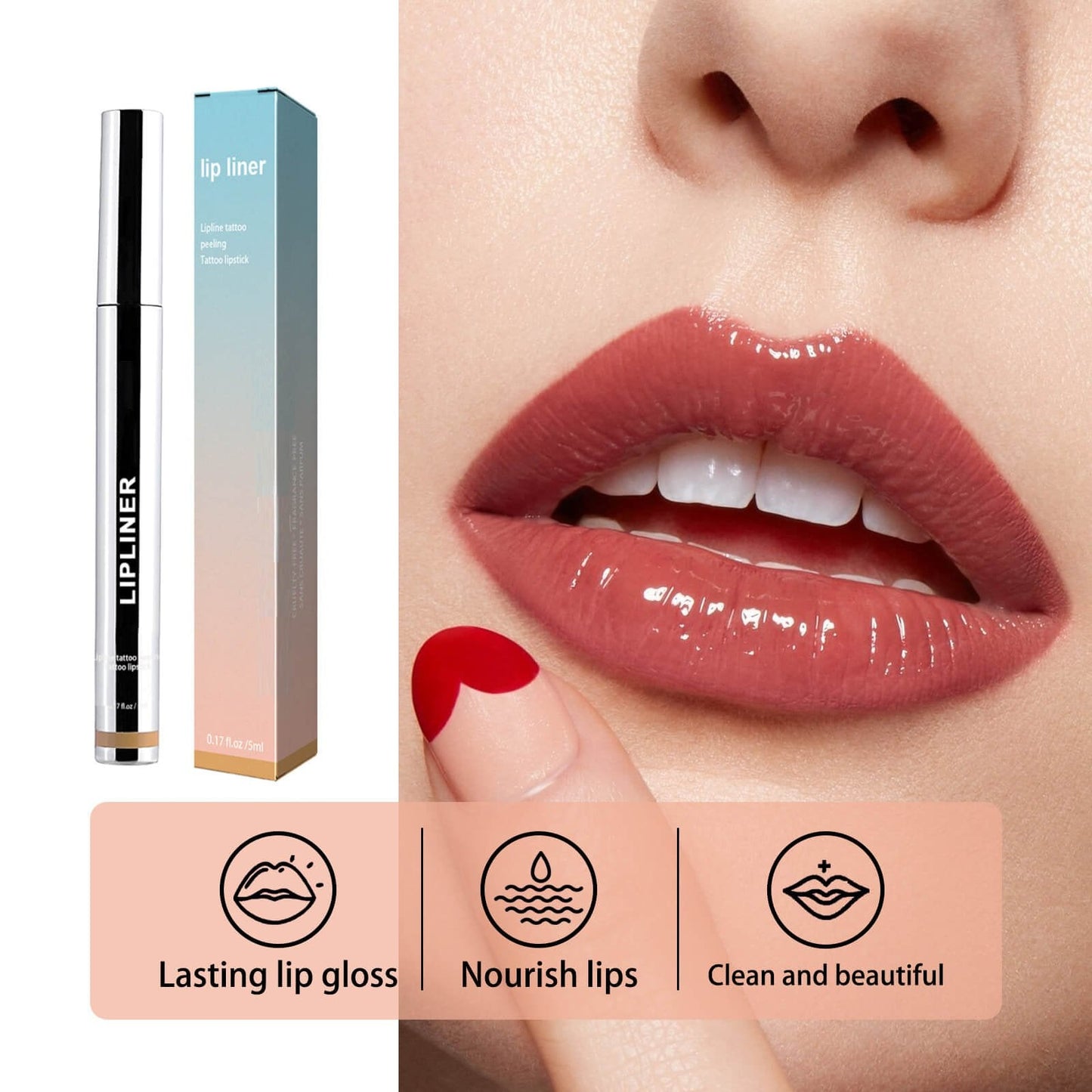 Ideales Geschenk – abnehmbarer Lipliner