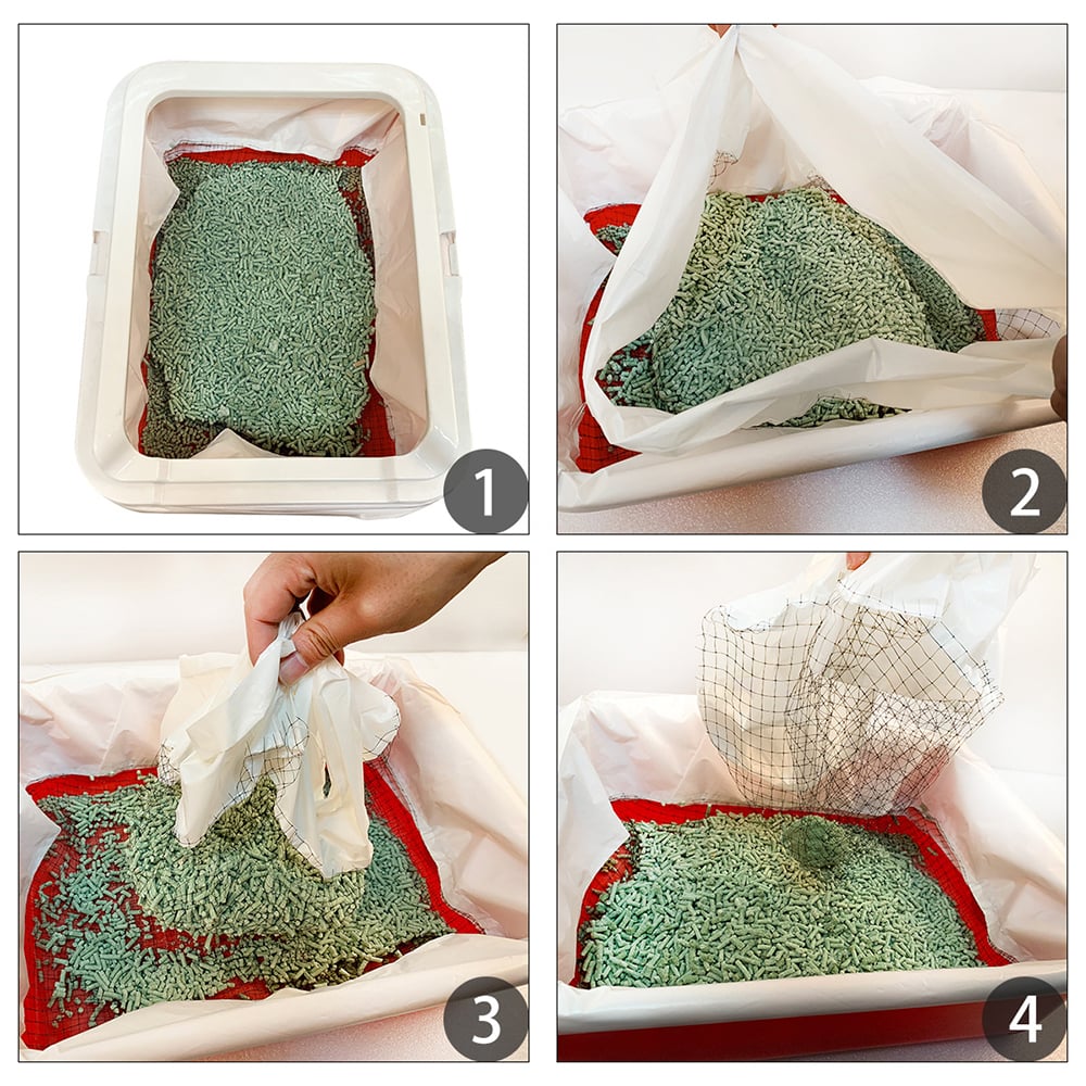 mamymarket™-Reusable Cat Litter Liners Bag