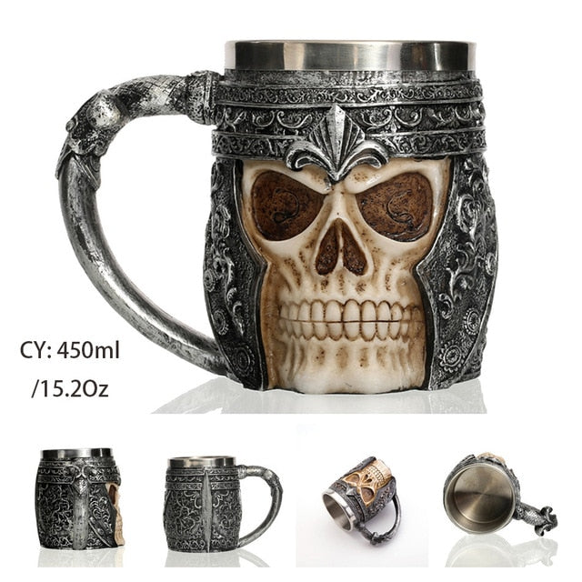 Fantasy Adventure Resin / Stainless Steel Mug