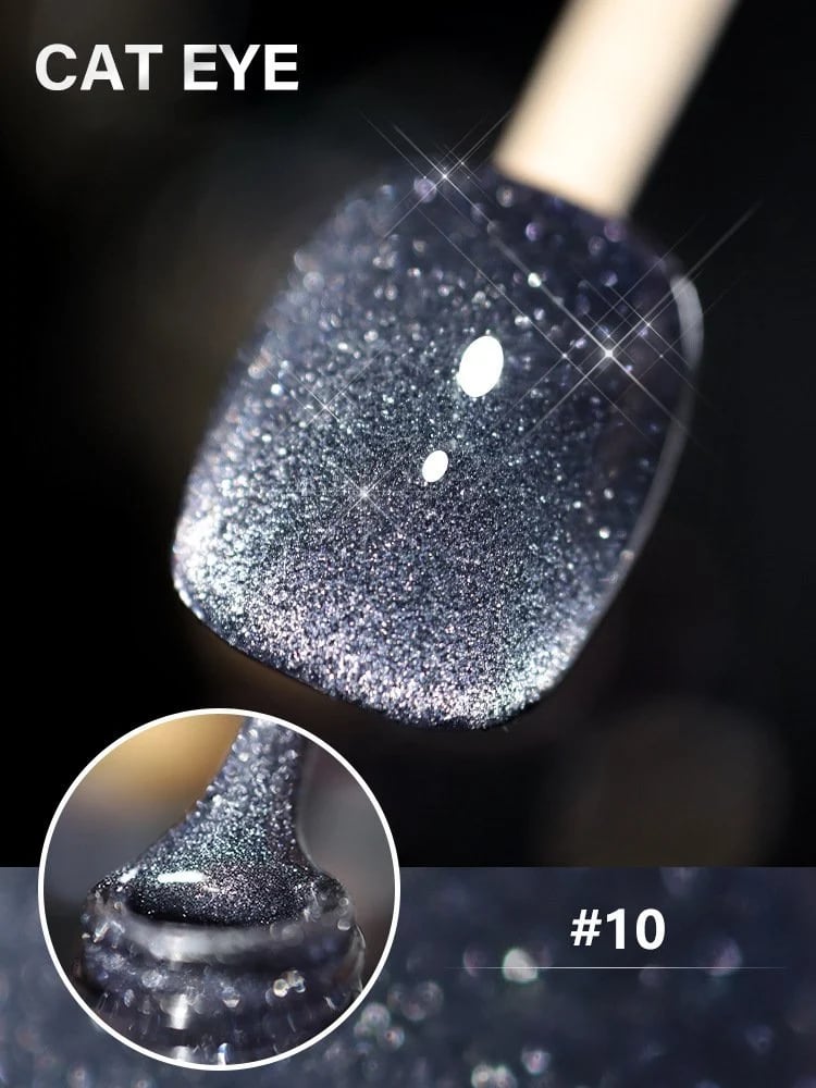 49% OFF🔥Laser Diamond Cat Eye Nail Polish🎁