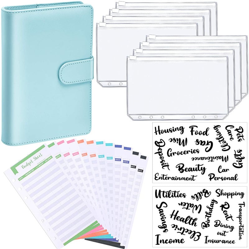 mamymarket™-Budget Binder Book With Cash Envelopes