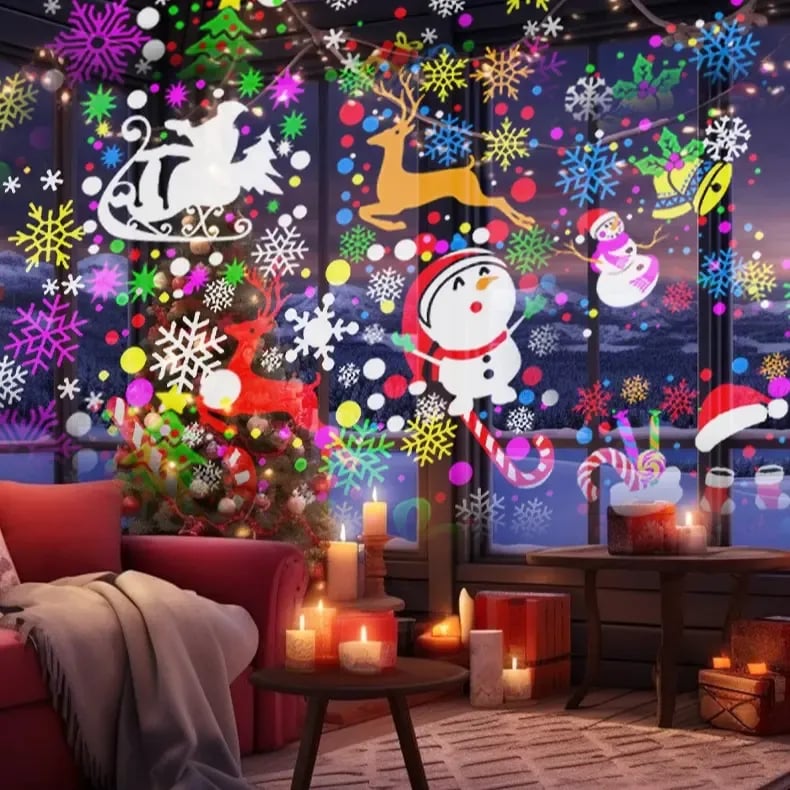 🎉Buy 2 Get 1 Free🎁 - LED Christmas Projection Lamp