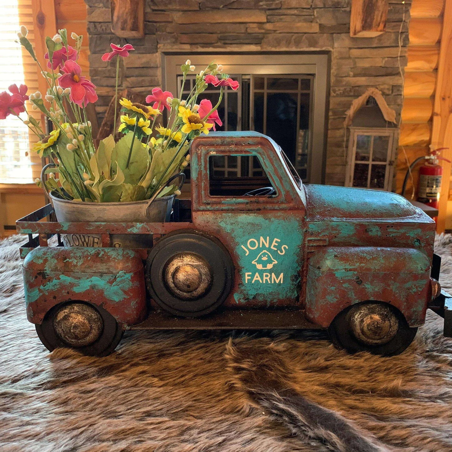 🎁Hot Sale 49%OFF💝Large Rustic Farmhouse Truck Decor