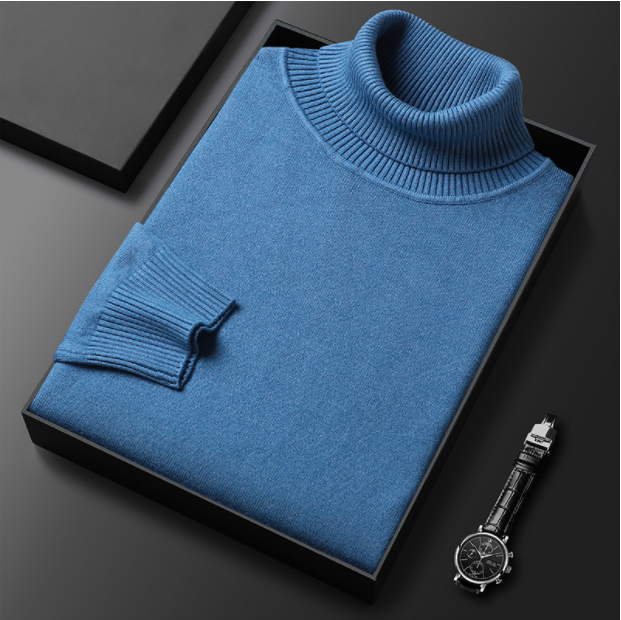 Men's Solid Color Premium Cashmere Sweater