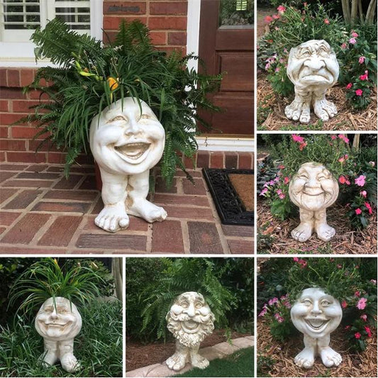Face Statue Planter - Happy New Year 49% OFF🎊