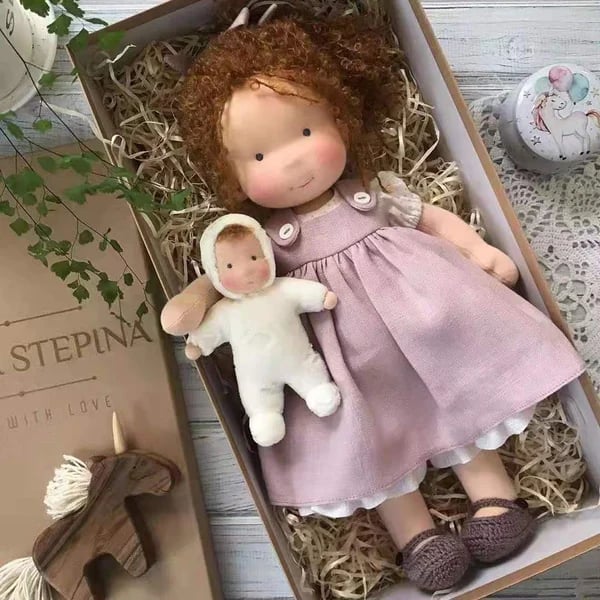 👧Handmade Waldorf Doll