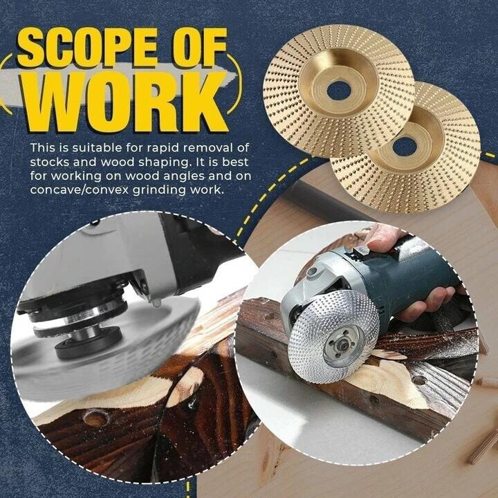 Wood Angle Shaping Wheel