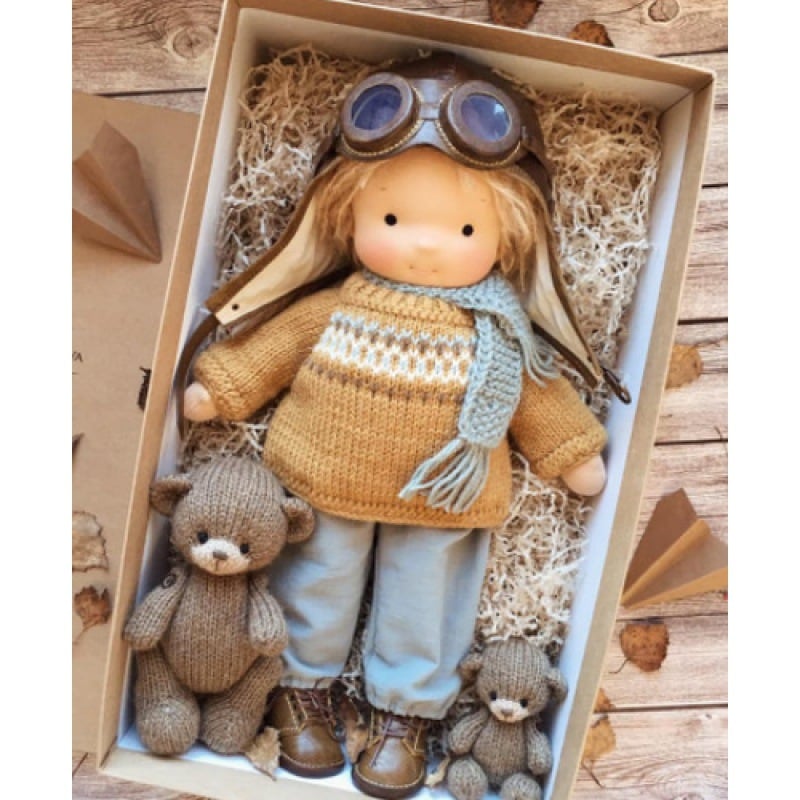 ALL🎁🎁The Best Gift for Kids-Handmade Waldorf Doll👧(Buy2 Free Shipping)