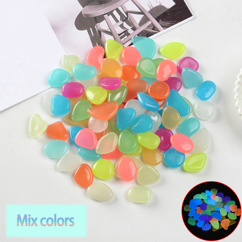 Glow-in-the-Dark Garden Pebbles