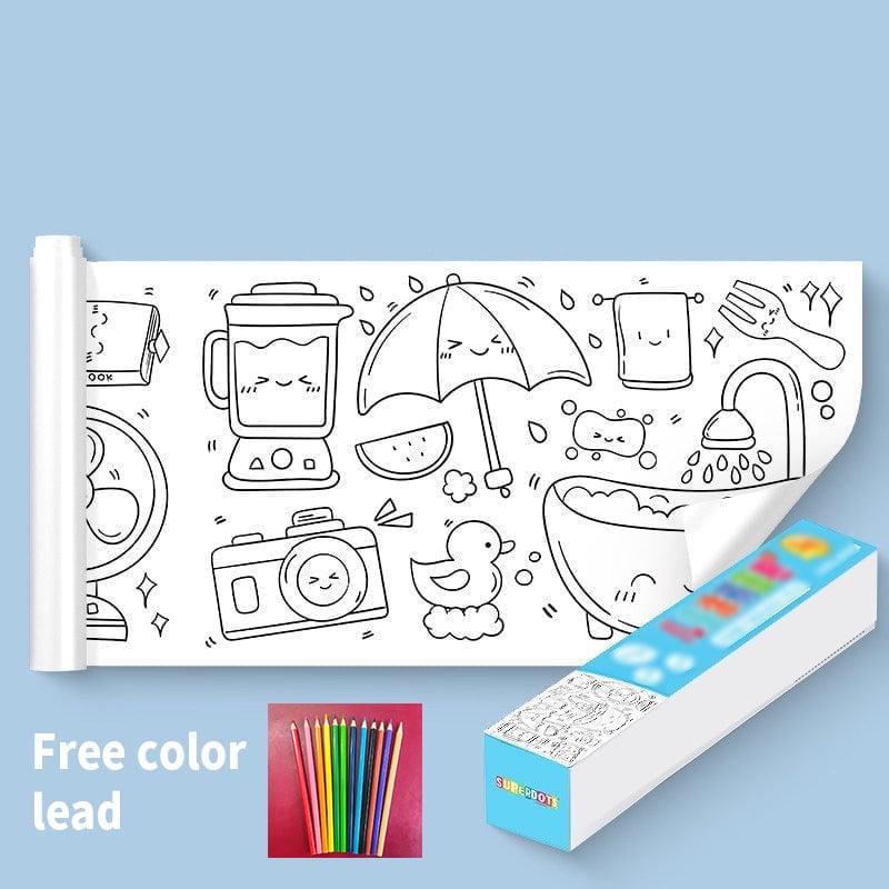 mamymarket™-Children's Drawing Roll