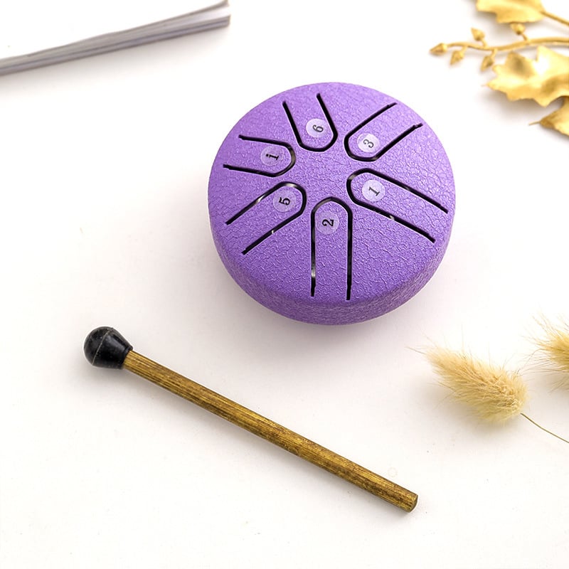 mamymarket™-Buddha Stones Mini Steel Tongue Drum