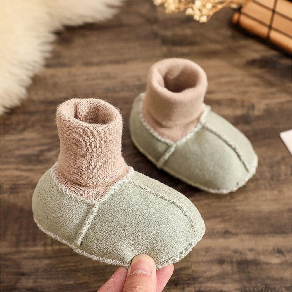 mamymarket™-Multiple Colors - Warm Fur Baby Sock Shoes