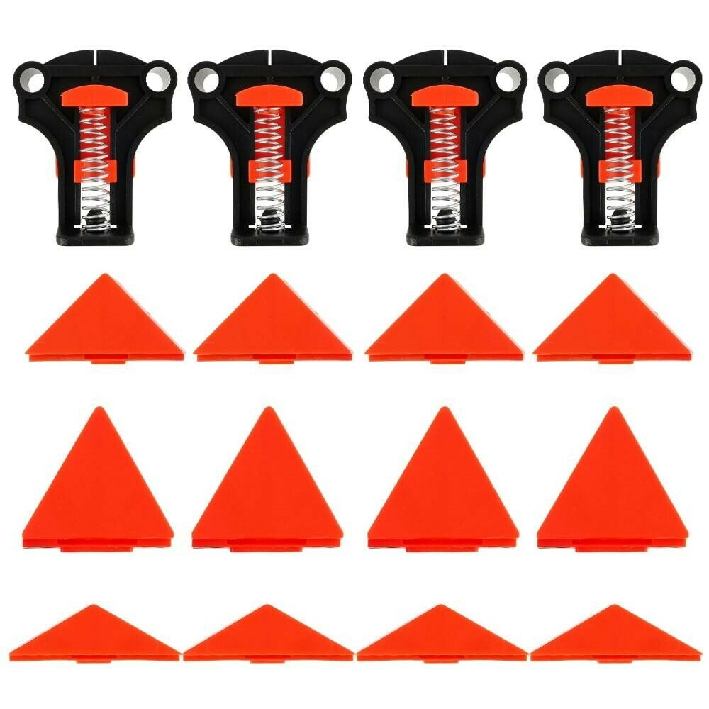 Clamp set (4pcs) + FREE 60°, 90° & 120° heads