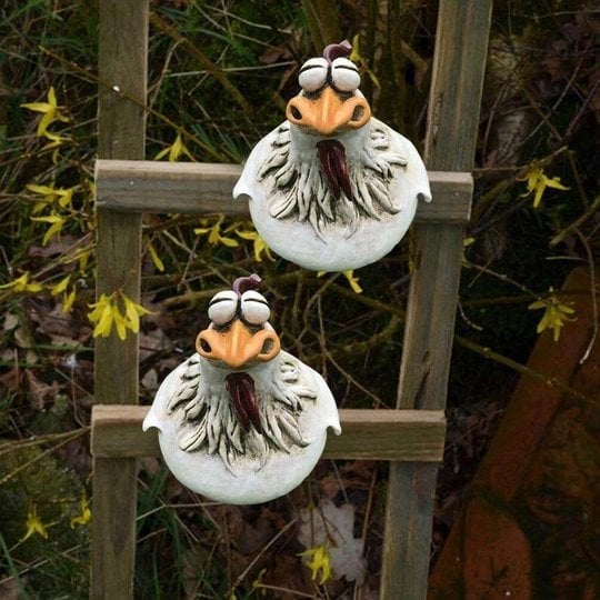 🔥LAST DAY 50% OFF🔥Funny Chicken Garden Fence Decoration