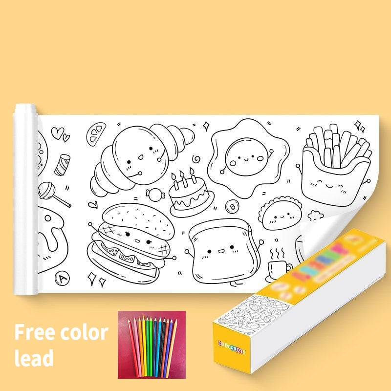 mamymarket™-Children's Drawing Roll