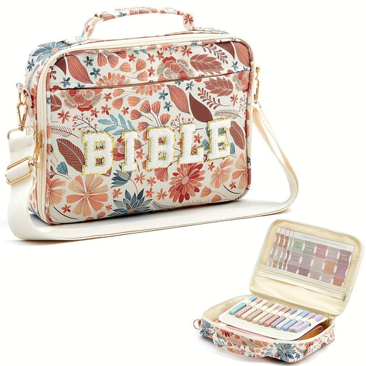 Pretty Bible Bag for Women - Ideal for Church & Gifting!
