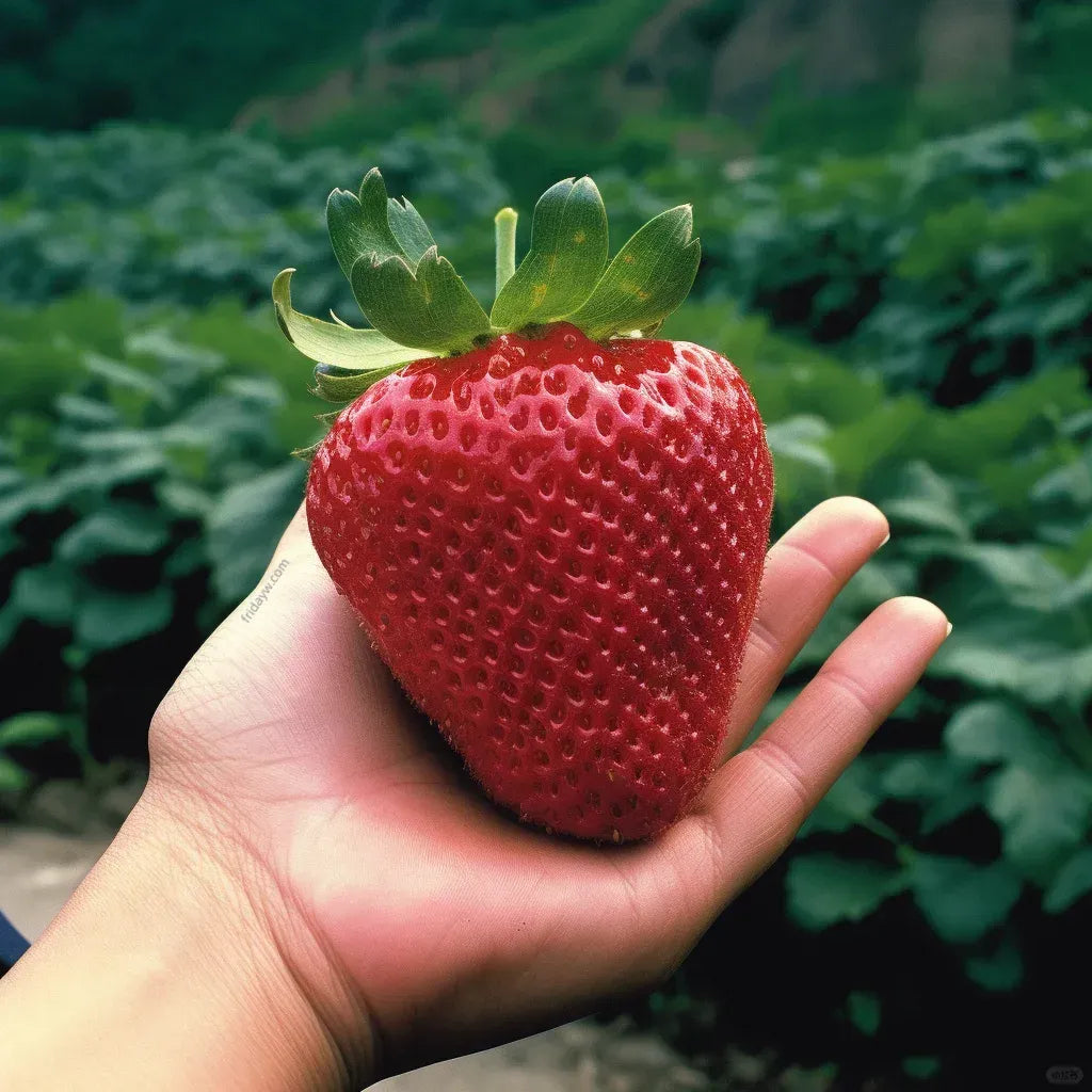 Last Day 70% OFF-  🍓Four Seasons giant strawberry cream seeds- 100% Germination