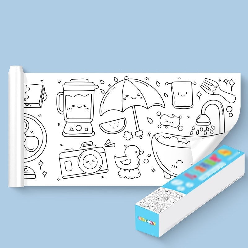 mamymarket™-Children's Drawing Roll