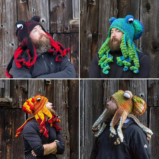 Crochet Octopus Hat —— A very good birthday/Christmas gift