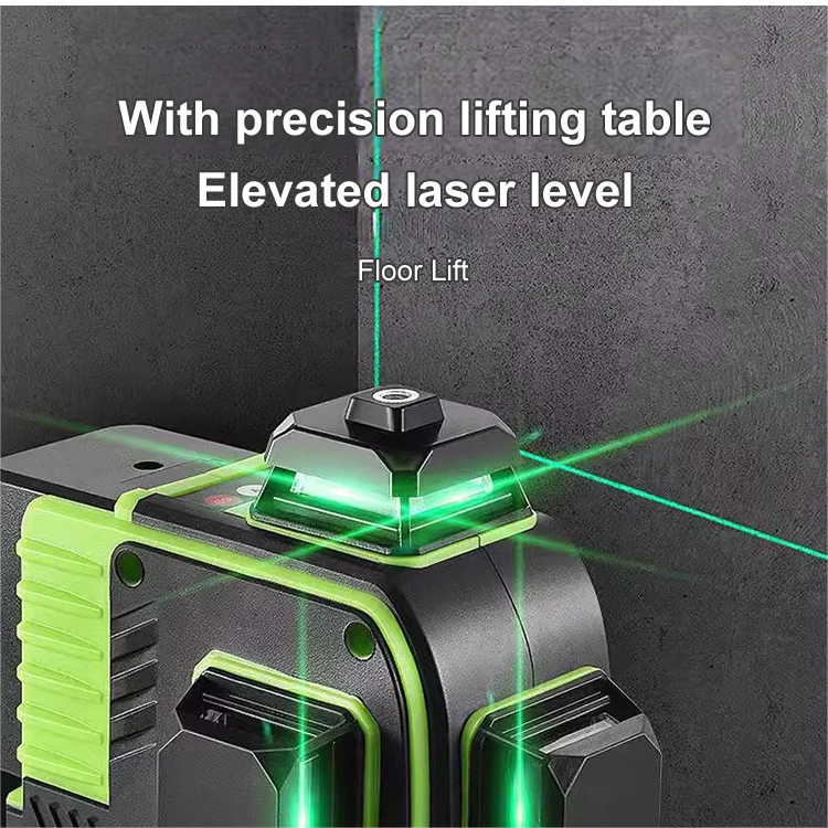 Infrared Green Light Laser Level for Precision Work