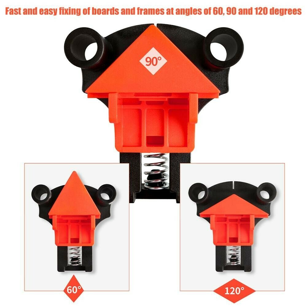 Clamp set (4pcs) + FREE 60°, 90° & 120° heads