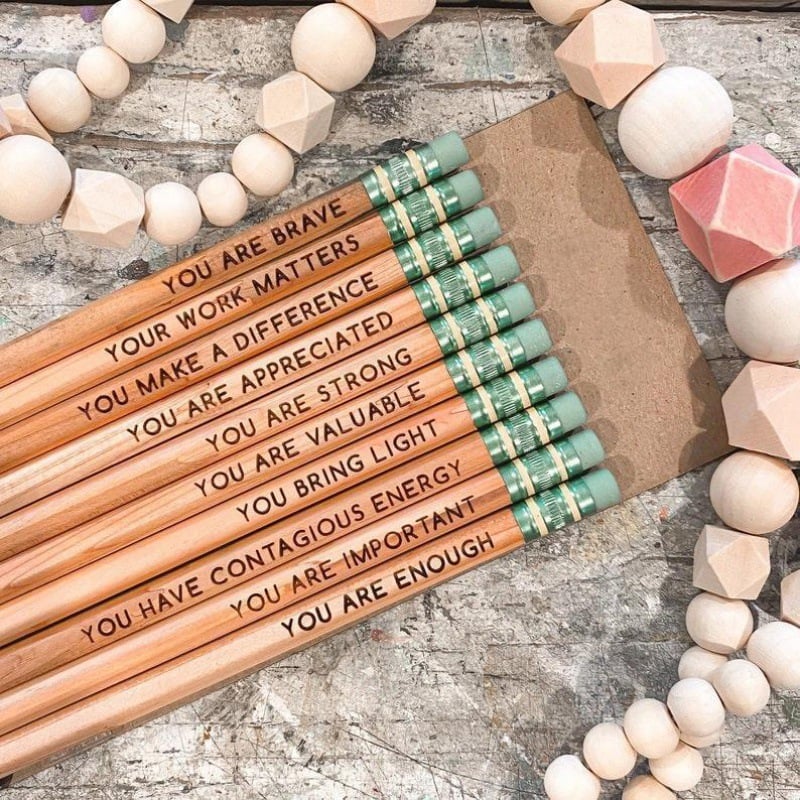 mamymarket™-Affirmation Pencil Set