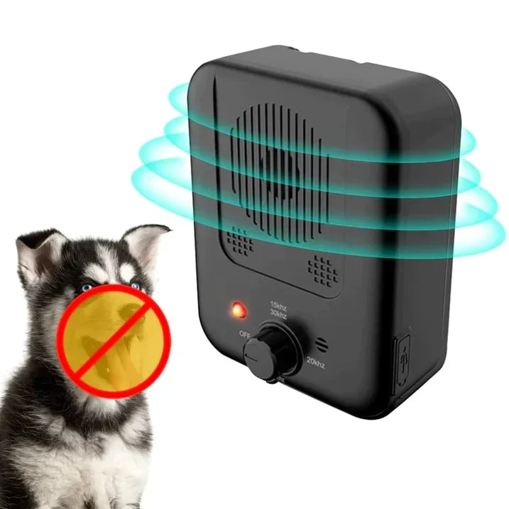 mamymarket™-Ultrasonic Dog Barking Control Device (trains your dog not to bark)