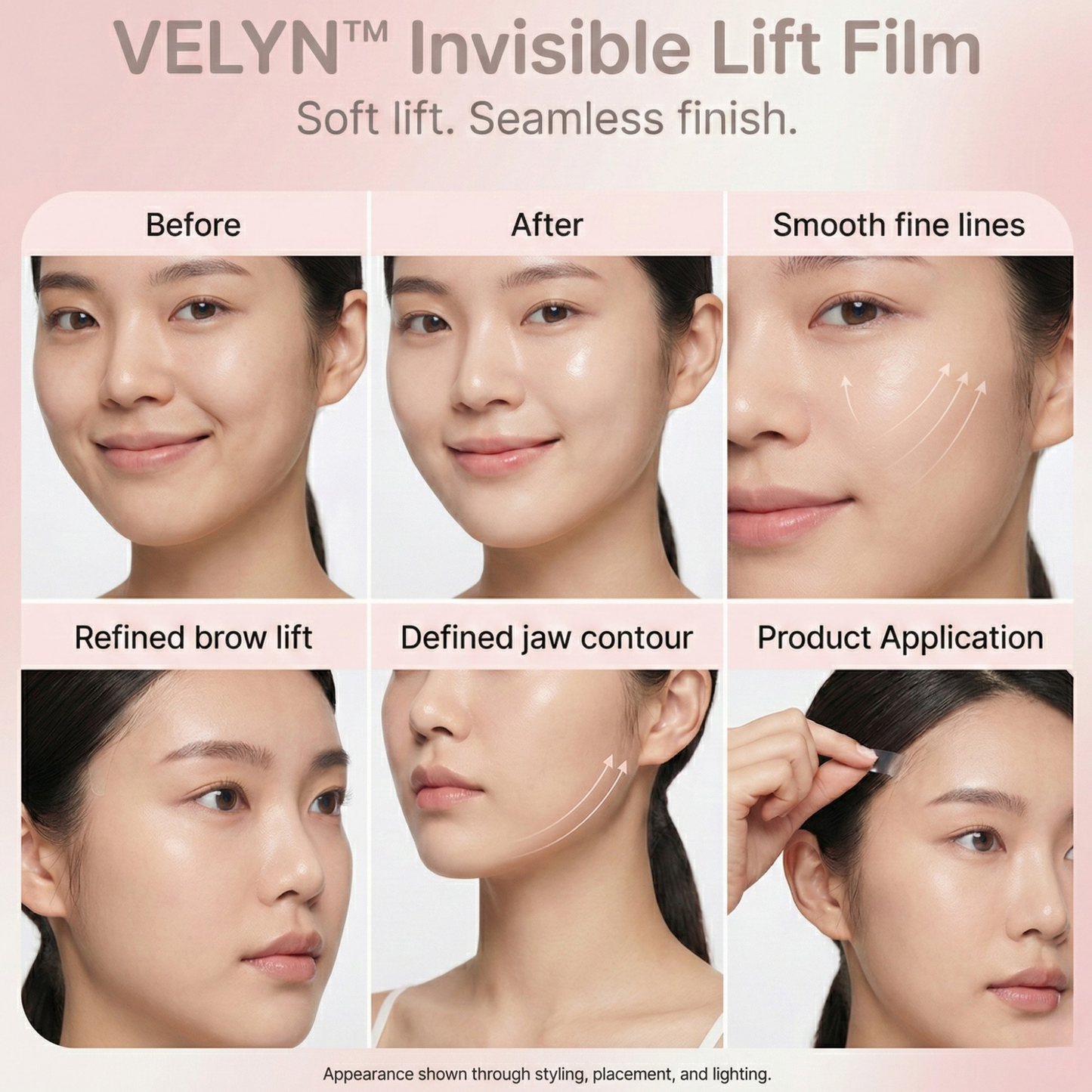 Invisible Face Lift Film