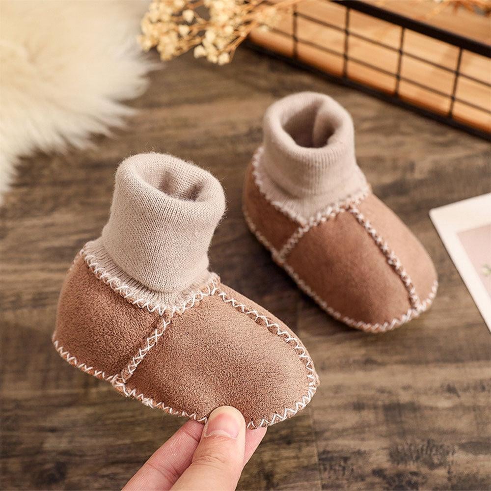 mamymarket™-Multiple Colors - Warm Fur Baby Sock Shoes