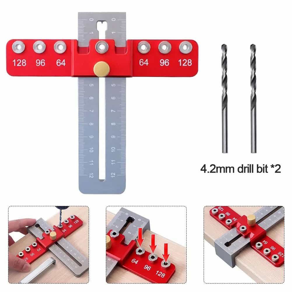 mamymarket™-[49% OFF]Handle Drilling Locator Hole Punch Tool