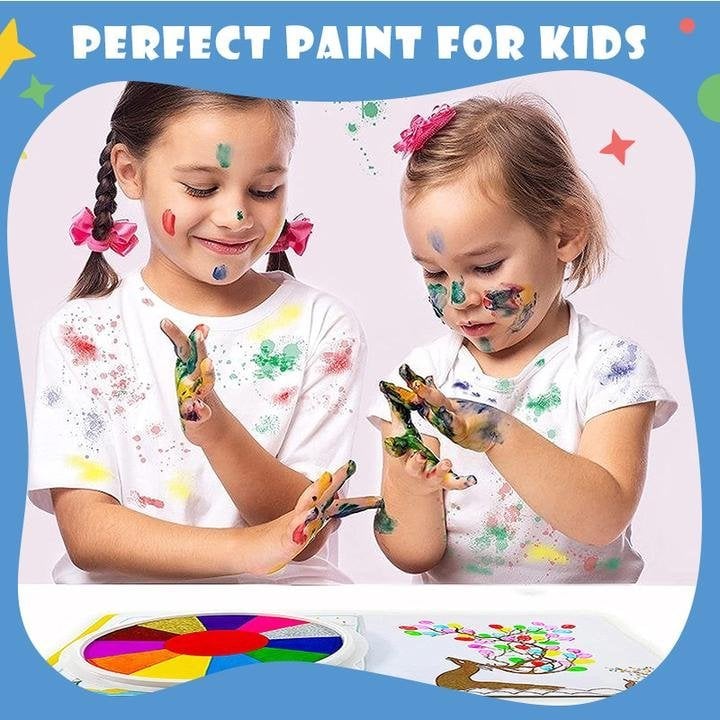 Funny Finger Painting Kit