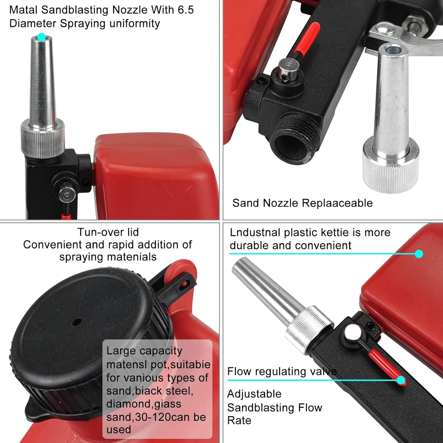 mamymarket™-🔥Summer Hot Sale Promotion-49% OFF✨-Portable Pneumatic Sandblasting Gun