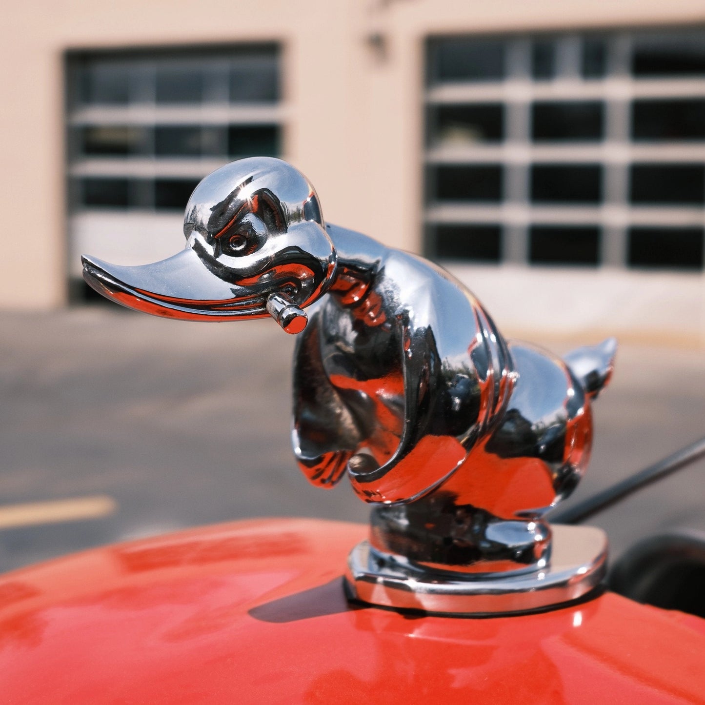 Limited Time Promotion🔥 Angry Duck Hood Ornament Death Proof