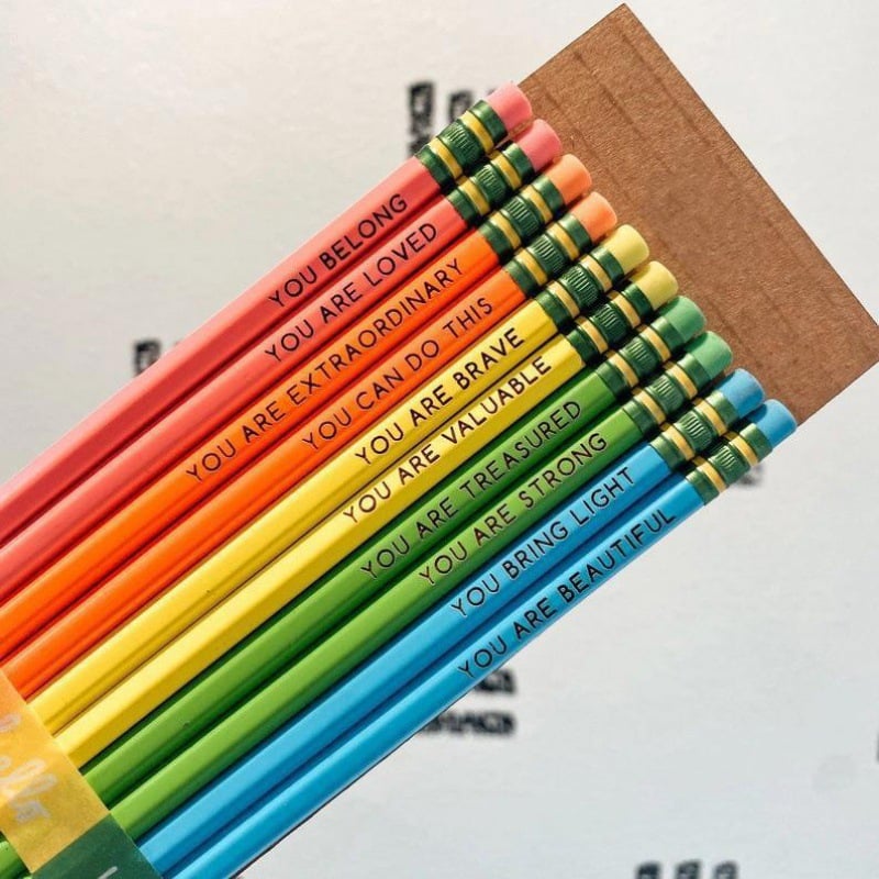 mamymarket™-Affirmation Pencil Set