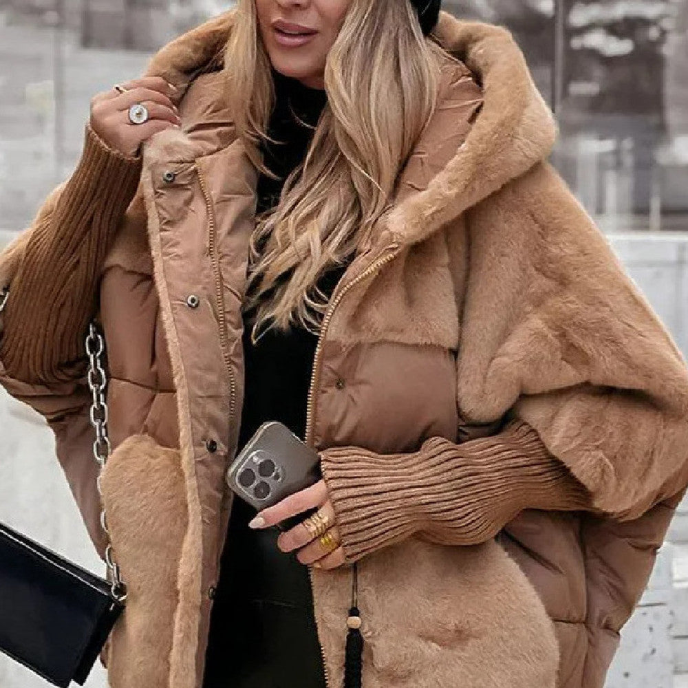 Patchwork Winter Coat